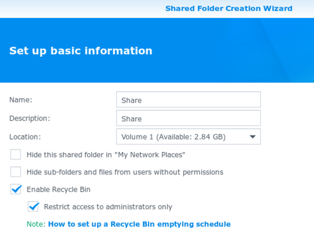 Fig. 13: Shared folder